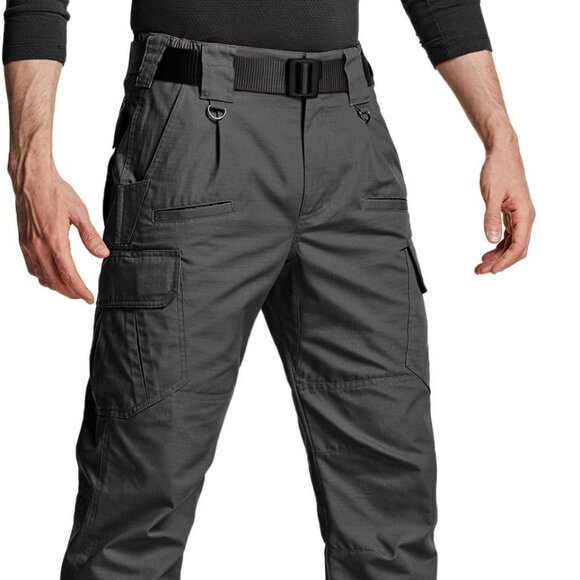 CQR Men's Tactical Pants, Water Resistant Ripstop Cargo Pants 32" x 30" NWT - Picture 1 of 7